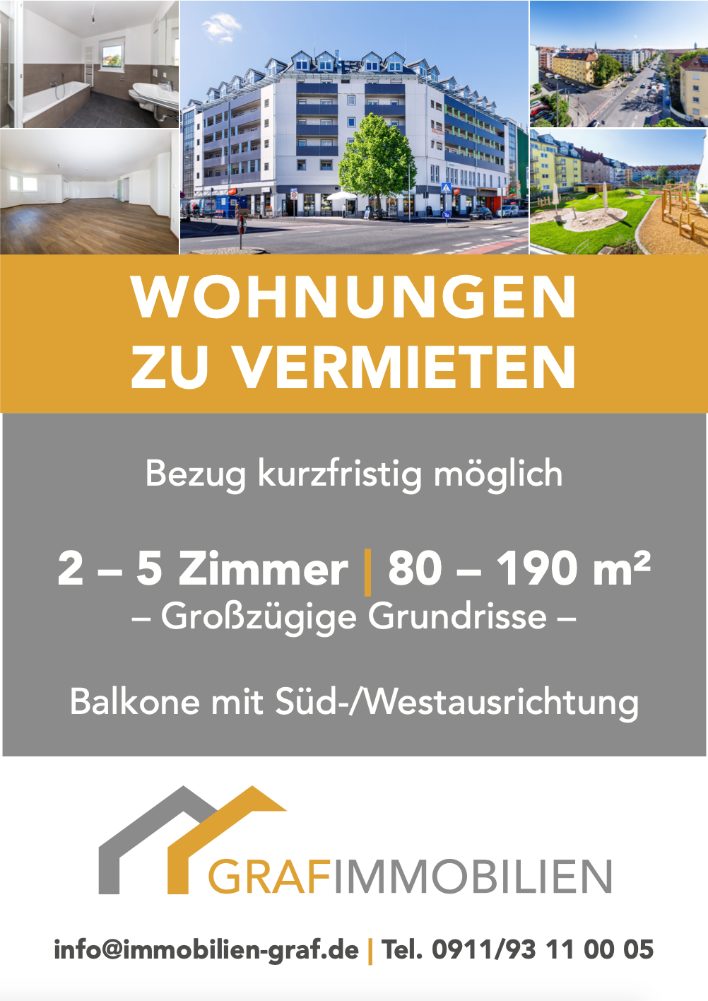 Wohnungen zu vermieten